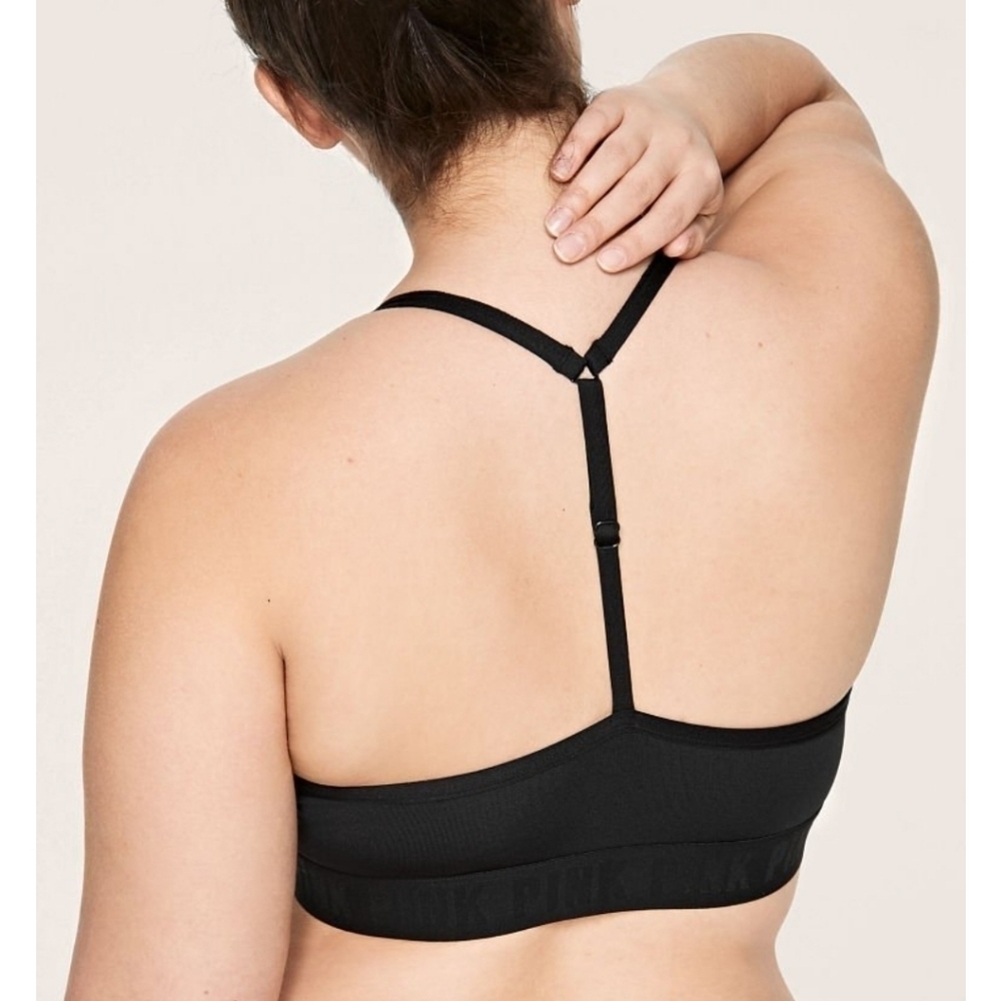 VS PINK GYM TO SWIM MINI BIKINI BOTTOMS & WRAP TOP•NWT•L - Picture 6 of 13
